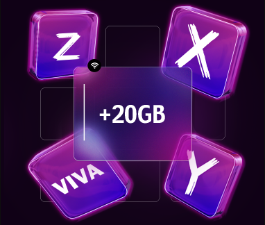 “+20GB” Internet package